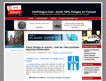 Tablet Screenshot of infopologne.com